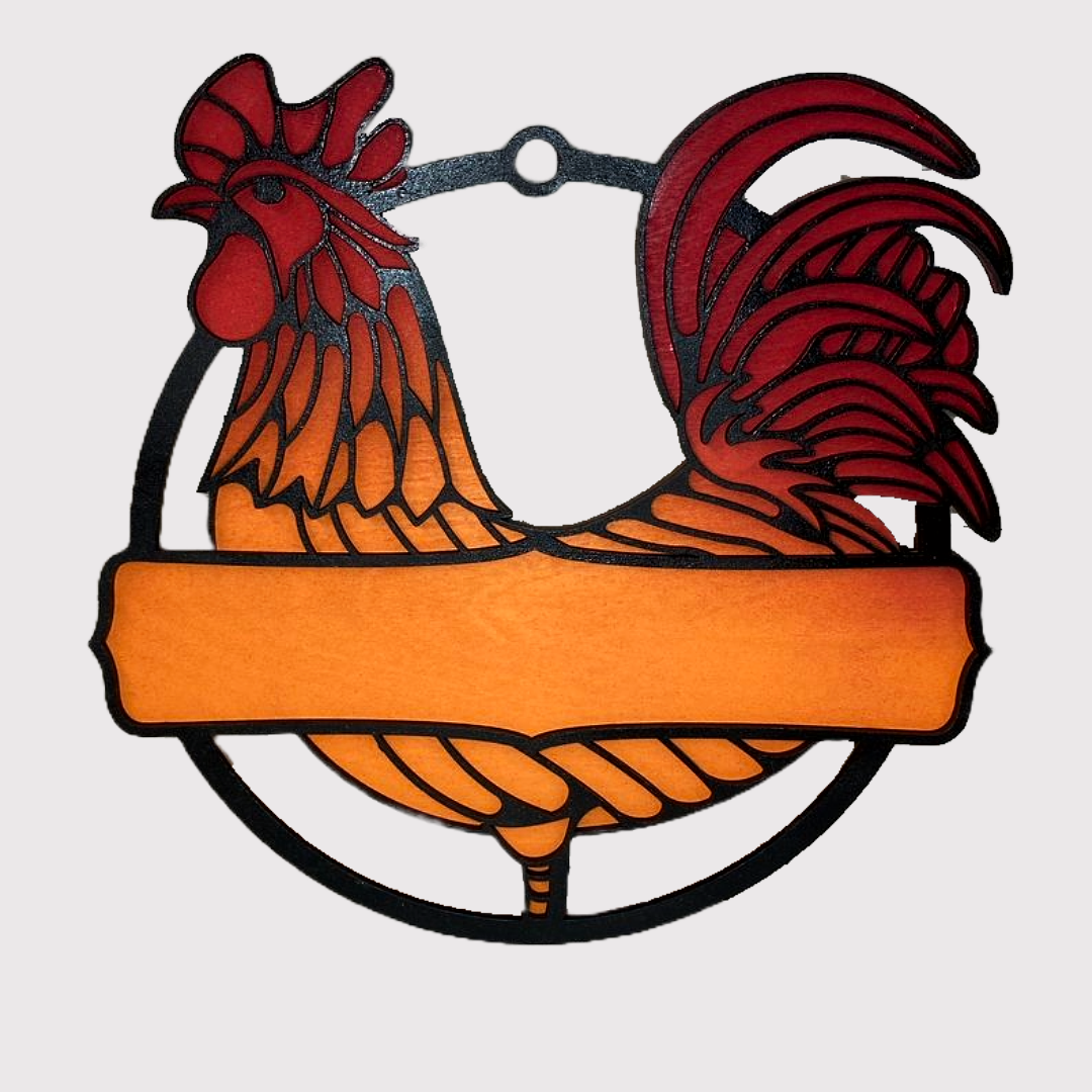 Rooster Door Hanger